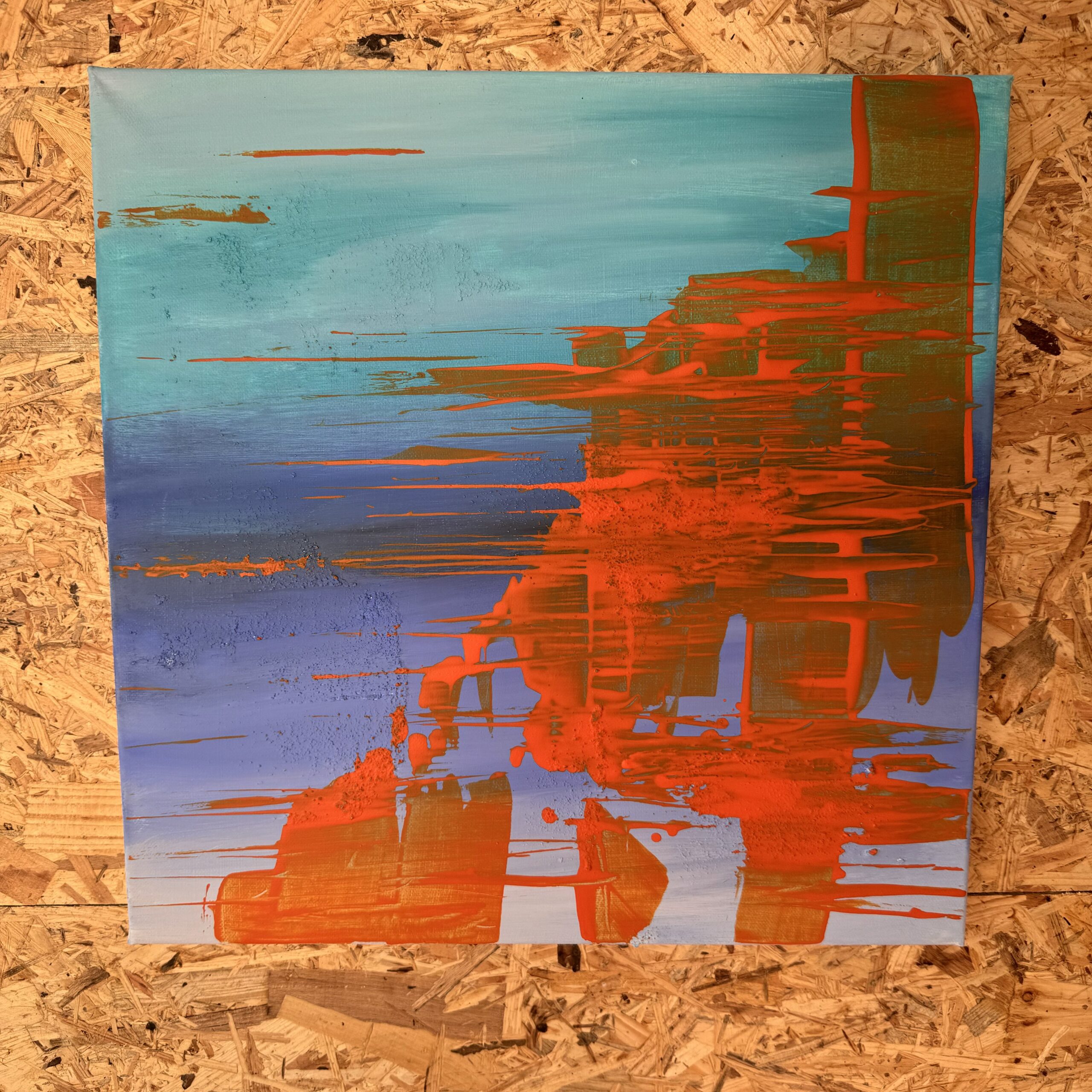 Abstrakte Kunst Acryl Leinwand